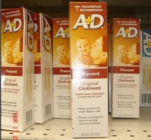美国A+D original ointment预防和治疗尿布疹轻