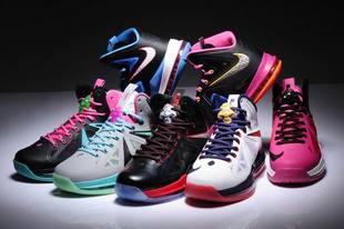  耐克詹姆斯篮球鞋10代Nike lebron james 10代男女运动鞋旅游鞋