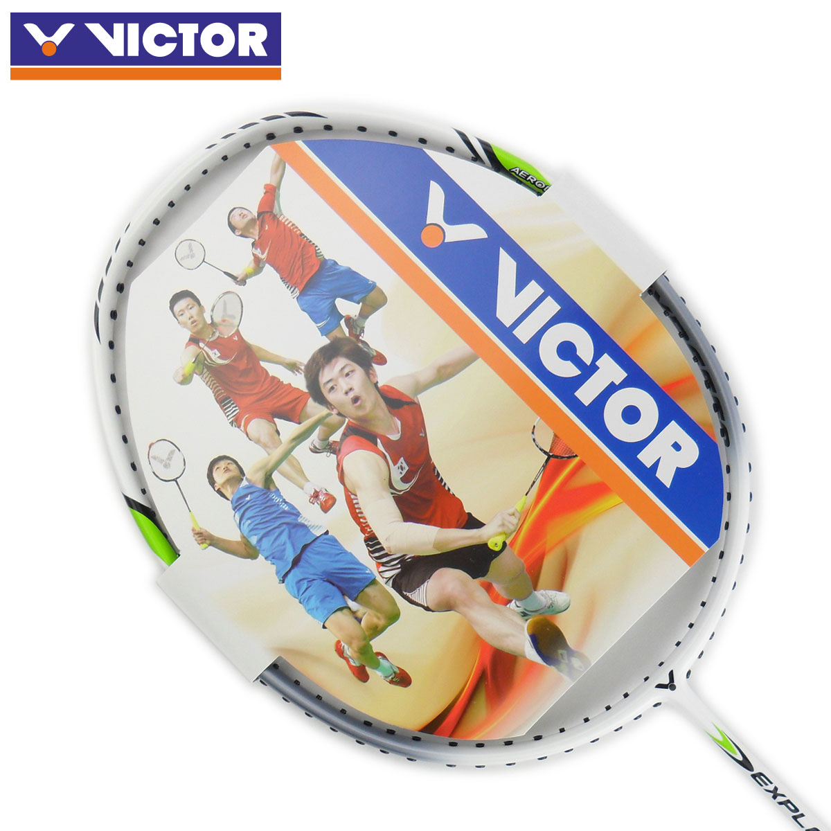羽毛球拍特价全碳素初学正品胜利Victor探险家6350 6550包线包邮