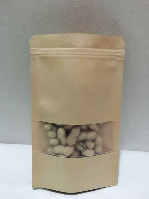 12*20+4开窗牛皮纸袋 自封自立袋 拉练袋 食品包装袋 茶叶袋 批发在类目 办公设备/耗材/相关服务, 包装设备/标牌及耗材, 包装袋中 - 来自Buy2taobao.com提供专业的淘宝代购服务