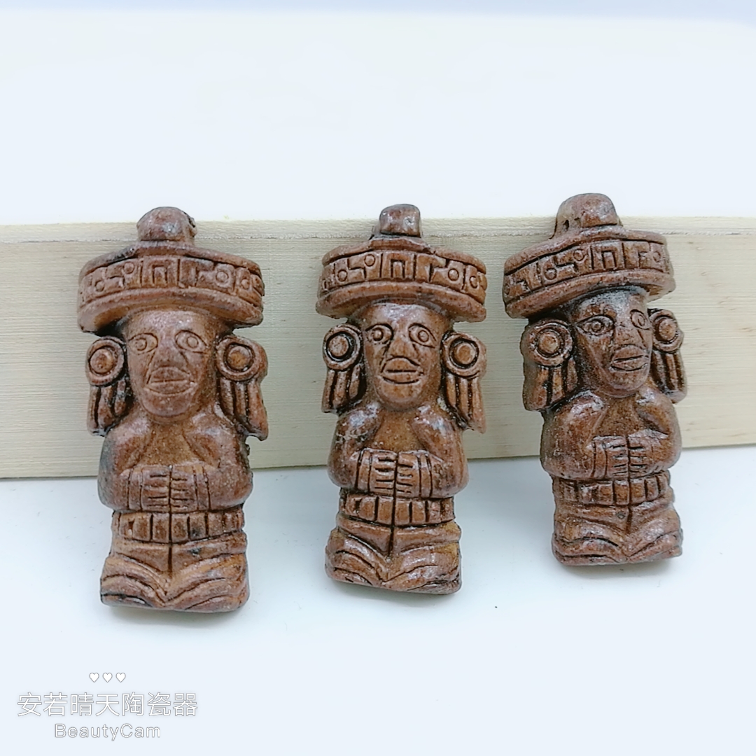 秘魯進口瑪雅文明陶瓷毛衣情侶挂墜串珠材料DIY飾品項鏈散珠配件在類目 飾品/流行首飾/時尚飾品新, 項墜/吊墜中 - 來自Buy2taobao.com提供專業的淘寶代購服務