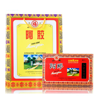  中华老字号 福牌阿胶 褔胶 阿胶块250g 阿胶片打粉养颜 9折包邮