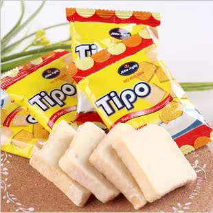 尝鲜超值越南进口特产零食 tipo鸡蛋奶油白巧克力面包干30g 2小包