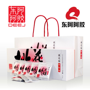  山东正品东阿阿胶 桃花姬阿胶糕450g 即食阿胶固元膏 4月新货包邮