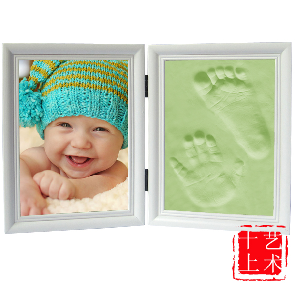 限时包邮|婴儿纪念品|手印泥|手脚印宝宝手足印立体手模两折卡通在类目 玩具/童车/益智/积木/模型, 宝宝纪念品/个性产品, 手脚印中 - 来自Buy2taobao.com提供专业的淘宝代购服务