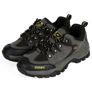  锦步jinbu 新款男式户外运动登山徒步鞋3色-626-买鞋送袜
