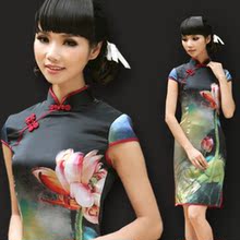 Платье Ципао Ouhua depths B08 2013 Платье Ципао Ouhua depths B08 2013