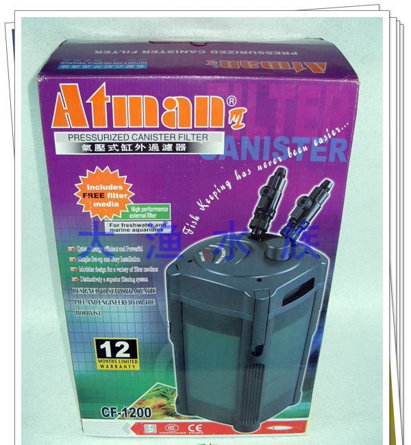 Great fishing aquarium Chong Star CF1200 filter Filtering barrel Biochemical filter culture Nitrifying bacteria applyin the Pet/Pet food and supplies , Aqua World , Aquarium fish tanks and other equipment , Filtration equipment category - from Buy2taobao.com to provide professional Taobao agent buy service