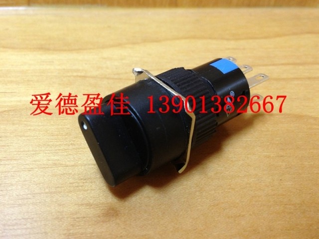 Electronic switch 6 Rotary Switches black Power switch Open hole 16MMin the 3C Digital Accessories, Electronic components market , switch/Button, Rotary switch category - from Buy2taobao.com to provide professional Taobao agent buy service