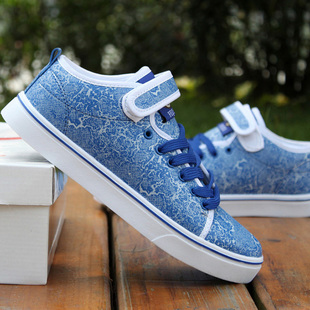  新款韩版百搭大嘴侯男休闲鞋 男鞋子韩版潮流板鞋街舞鞋搭扣男鞋