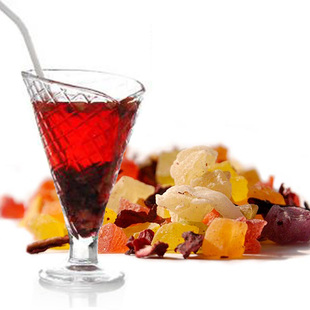  水果茶/果味茶 果粒瘦身花草茶 花果茶叶包邮#蓝莓味果茶