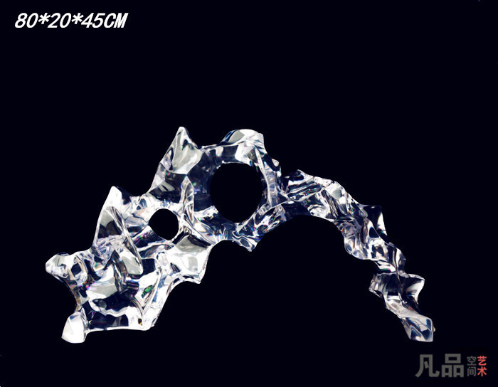 hotel club Artwork Abstract Sculpture Decoration Transparent resin Decoration Soft loading Accessories Decoration Sculpturein the Home accessories , Decoration category - from Buy2taobao.com to provide professional Taobao agent buy service