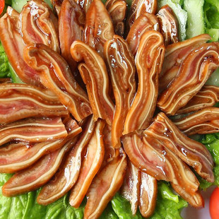  香卤猪耳朵五香卤水猪耳朵猪肉卤味凉菜卤料小吃零食冷盘开袋即食