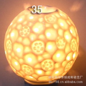  陶瓷香薰小夜灯创意礼品 节能 插电 家装饰品 生日礼物 新品特价