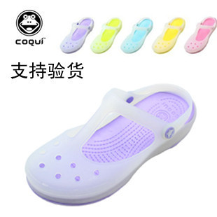  包邮 酷趣新款正品玛丽珍洞洞鞋变色果冻鞋女鞋沙滩鞋凉鞋6932