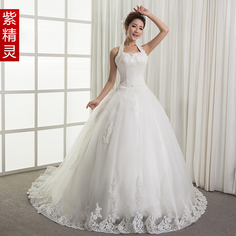 紫精灵 婚纱礼服 婚纱礼服2013新款婚纱拖尾抹胸韩版韩式公主绑带 紫精灵 婚纱礼服 婚纱礼服2013新款婚纱拖尾抹胸韩版韩式公主绑带