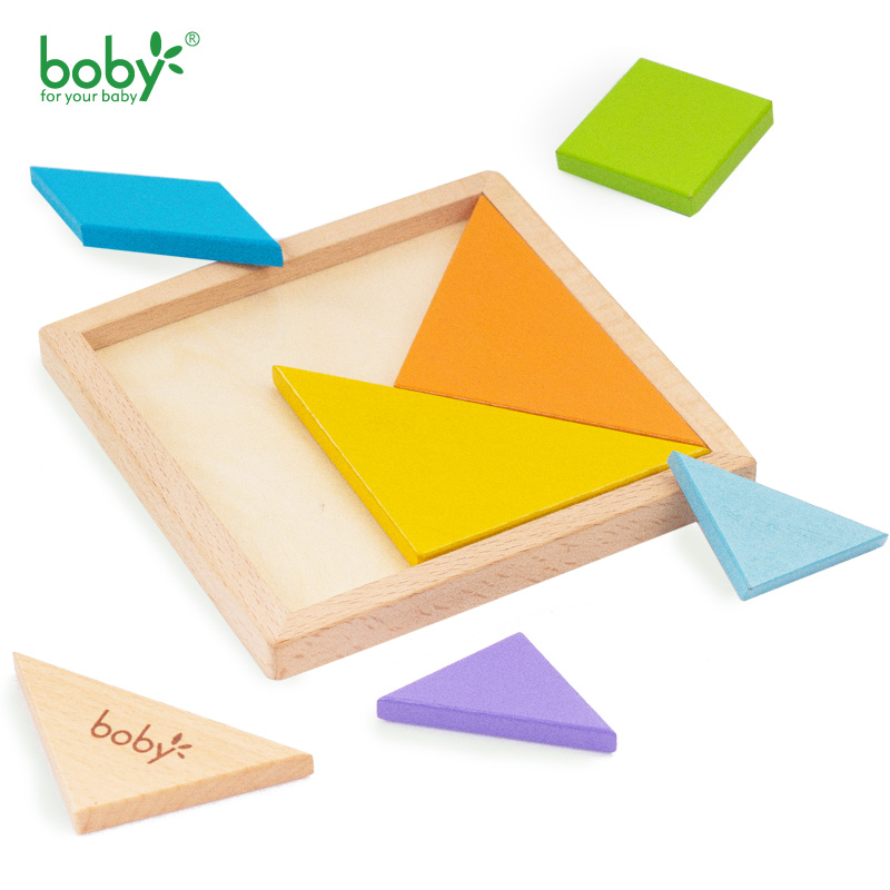 boby全实木小学年级一七巧板拼图教具儿童宝宝早教益智力玩具|msdalam kategori Toy/bayi/teka-teki/blok bangunan/model, manik/teka-teki/Pasangan/pemasangan/Pukul mainan, teka-teki/teka-teki - dari Buy2taobao.com untuk memberikan perkhidmatan ejen Taobao profesional membeli