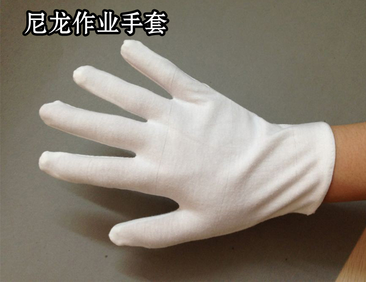 Special Offer Ceremonial gloves nylon Operation glove Sweatcloth White gloves for quality control Clean gloves Driver glovesin the Home Daily , Protective Equipment , Protective gloves category - from Buy2taobao.com to provide professional Taobao agent buy service