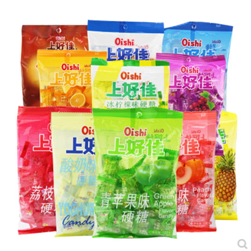 上好佳硬糖包邮100g*10袋薄荷糖酸奶味凤梨味零食水果味结婚庆喜|ruв категории закуски/орехи/специальность, конфеты/желе/пудинг, конфеты - от Buy2taobao.com для оказания профессиональной услуги покупки агента Taobao
