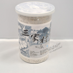  三家村 正宗传统老底子 手削纯藕粉 片状 罐装藕粉 纯手工 250g