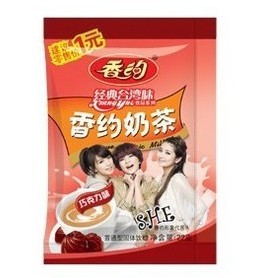  正品 最新货香约/相约奶茶袋装巧克力味 比优乐美奶茶香飘飘实惠