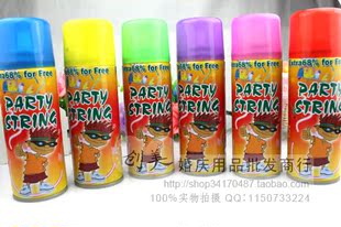  结婚庆典彩带婚庆彩带手喷彩带高品质喷彩/250ml/雪花喷雪