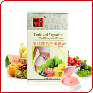  善元堂果蔬膳食纤维代餐粉 魔芋粉 营养饱腹 6袋装 买3送1