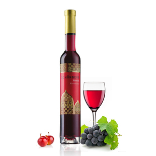  德国冰酒 原瓶装进口红酒 尚贝格冰红葡萄酒 女士甜酒 新品 促销