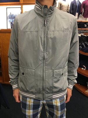 新品现货  nautica/诺帝卡 秋冬男士立领防风夹克外套