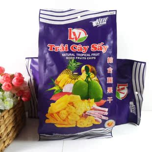  包邮 越南特产零食品 正品 LV综合蔬果干 新鲜水果干 230(250g)克