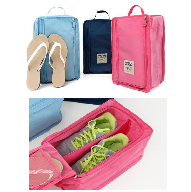 居家家 旅行必备鞋盒折叠防水鞋袋多功能鞋子收纳袋 SN2080