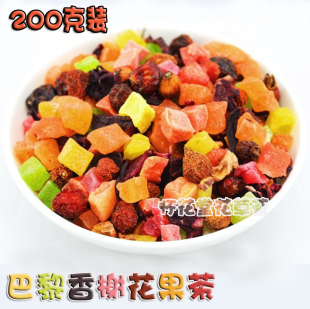  花草茶 巴黎香榭 花果茶 果粒茶 水果茶 果茶 特价13元200g