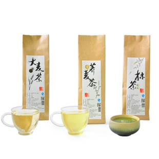  【永昌堂大麦茶+荞麦茶+抹茶 三款体验装】50g*3袋 特价尝鲜