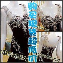 Вечернее платье Gongtinglisha xj76173 Gongtinglisha Корейский Обычная Макси-юбка (более 126см) Вечернее платье Gongtinglisha xj76173 Gongtinglisha Свадьба, Вечеринка, Корпоратив, Выступление, Свидание, встреча С бисером