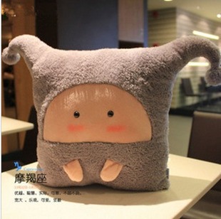 包郵12星座抱枕暖手枕插手抱枕靠墊 毛絨玩具布娃娃 公仔創意抱枕在類目 節慶用品/禮品, 創意禮品, 創意坐墊中 - 來自Buy2taobao.com提供專業的淘寶代購服務