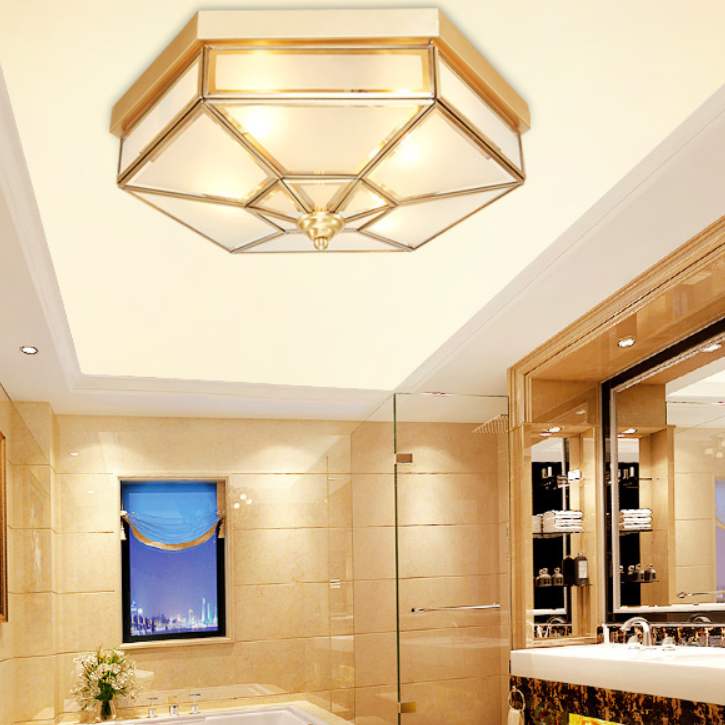 Price spike All copper ceiling lights TOILET Pastoral style Balcony Lampin the Decoration main material , Lamps , Ceiling category - from Buy2taobao.com to provide professional Taobao agent buy service