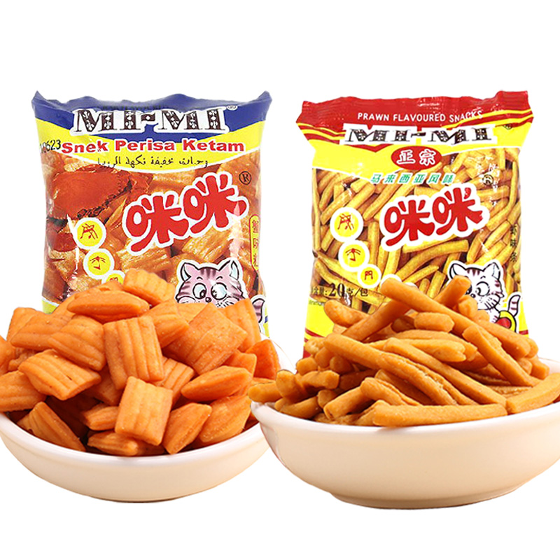 正宗咪咪虾条单袋20g 90后80后怀旧薯片膨化小零食品 咪咪虾条在类目 零食/坚果/特产, 饼干/膨化, 膨化食品中 - 来自Buy2taobao.com提供专业的淘宝代购服务