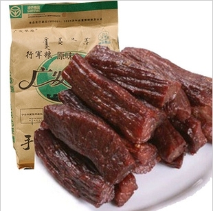  内蒙古特产零食 广发草原 手撕风干牛肉干 原味 行军粮 250g/袋