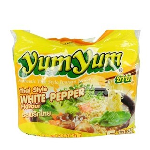  【喜派零食】养养牌yumyum 泰式胡椒 即食 方便泡面 70g*5包 正品