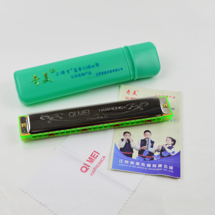 Chimei Harmonica 24 beginner Harmonica Polyphony adult children student Beginner introduction Harmonicain the Musical Instruments/Guitar/Piano/Fitting , Western musical instruments , Western wind instruments , Harmonica category - from Buy2taobao.com to provide professional Taobao agent buy service