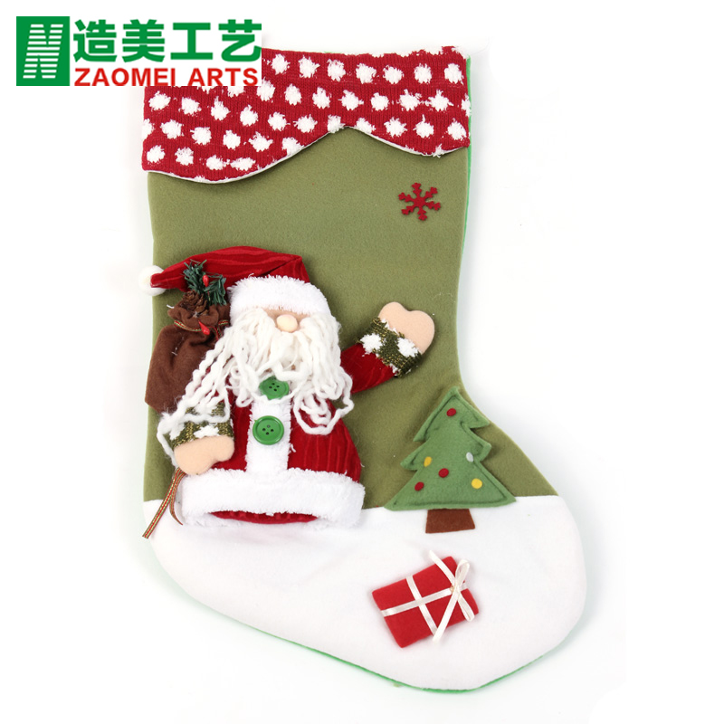 Christmas decorations Plush Santa Claus Snowman Large thickening Christmas stockings Gift Bagsin the Festive supplies/Gift , Christmas Supplies/Gift/Adornment , Christmas stockings category - from Buy2taobao.com to provide professional Taobao agent buy service