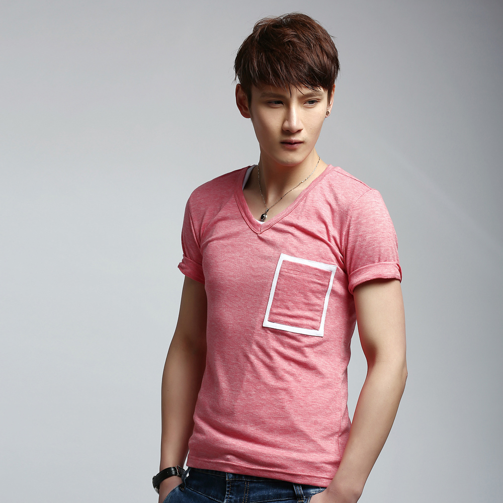 夏季最热最火男装V领...