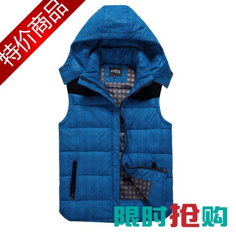 佳适<em>羽</em>大码男装加肥加大肥佬<em>羽绒马甲</em>胖人超大
