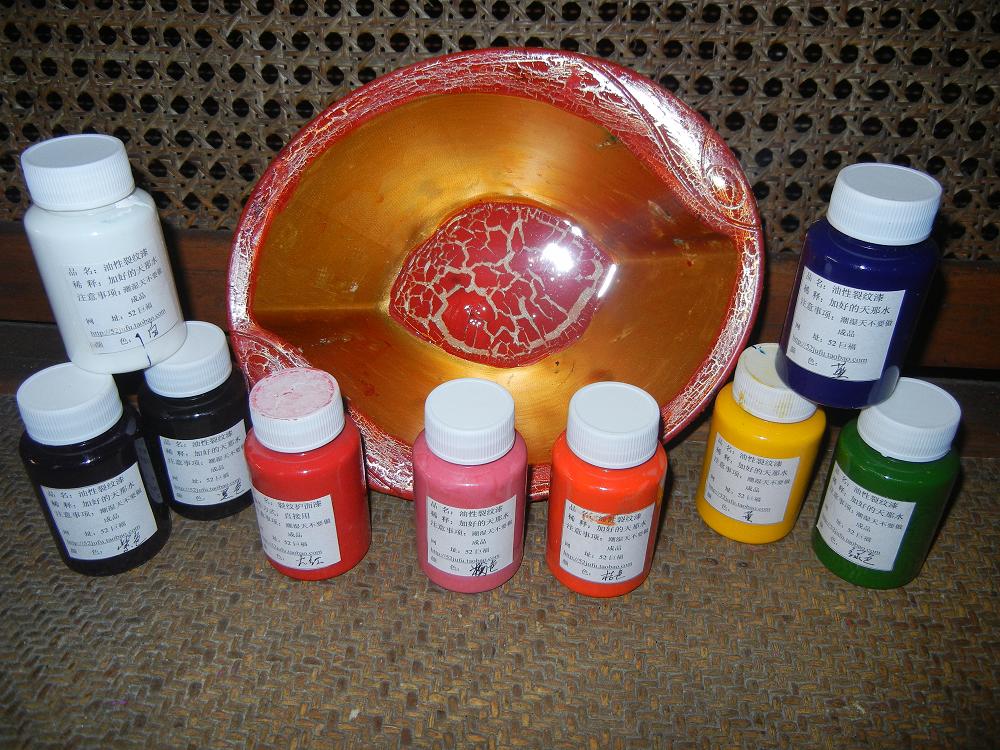 Oily Crack Paint Crack Open paint Burst decorate Pigment manual painting paint Process paint printing inkin the Basic building materials , Paint , Art paint category - from Buy2taobao.com to provide professional Taobao agent buy service