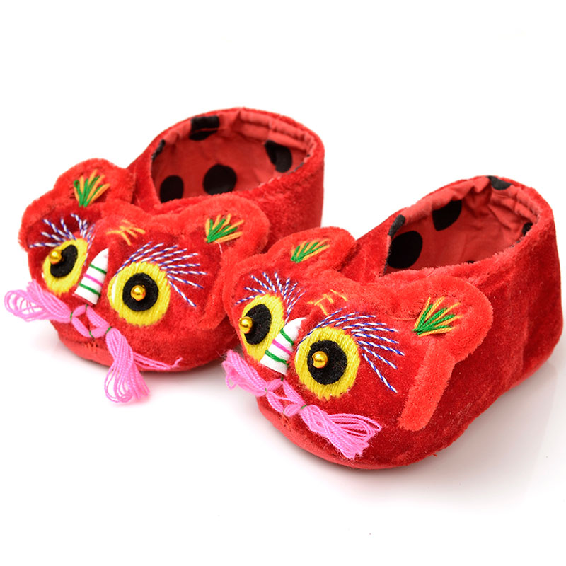 Shaanxi Folk Crafts Infants manual Soft soled shoes full moon The age of men and women baby Steller Tiger shoes Single shoesin the Shoes/Baby Shoes/Parent-child shoes , Traditional shoes/Hand-woven shoes category - from Buy2taobao.com to provide professional Taobao agent buy service