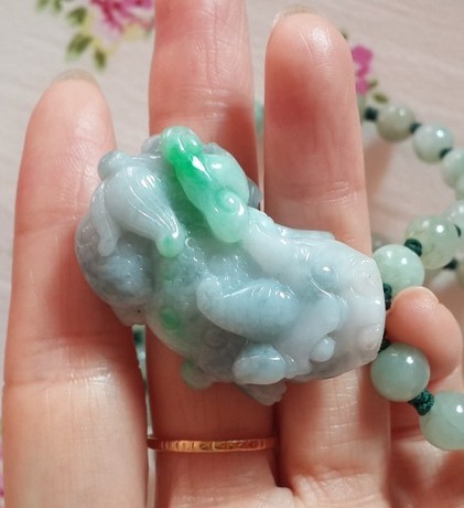 爱死了 漂亮威武的招财貔貅 身背如意 脚踩如意