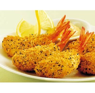  亚洲渔港特价500g香草凤尾虾大连特产海鲜小吃