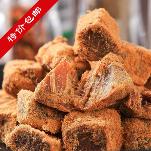  【天天特价】好吃的零食 小军牛肉干 250g礼品罐牛肉粒  特价包邮