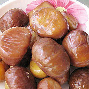  心心零食广西特产 拉友牌桂西北甜栗/桂西北板栗100g 栗子甘栗 栗