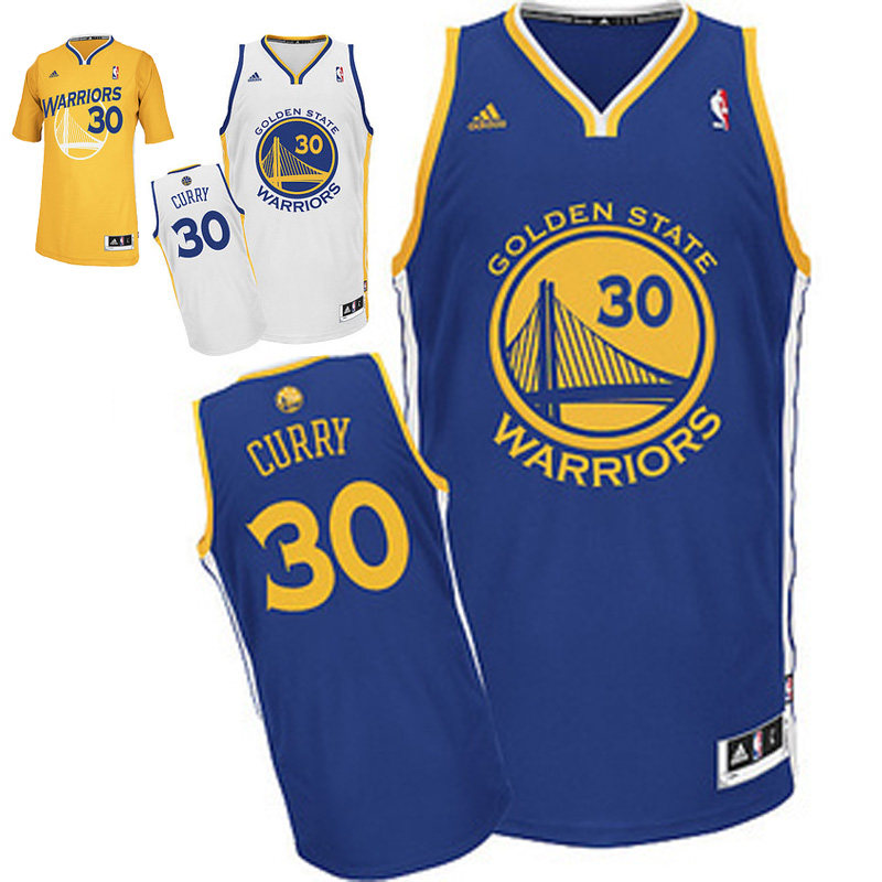 NBA Golden State Warriors jerseys jerseys in Stephen 30th half sleeve embroidery Seiko REV30 basketball clothing